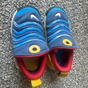 Nike Blue and Red Character-Inspired Sneakers